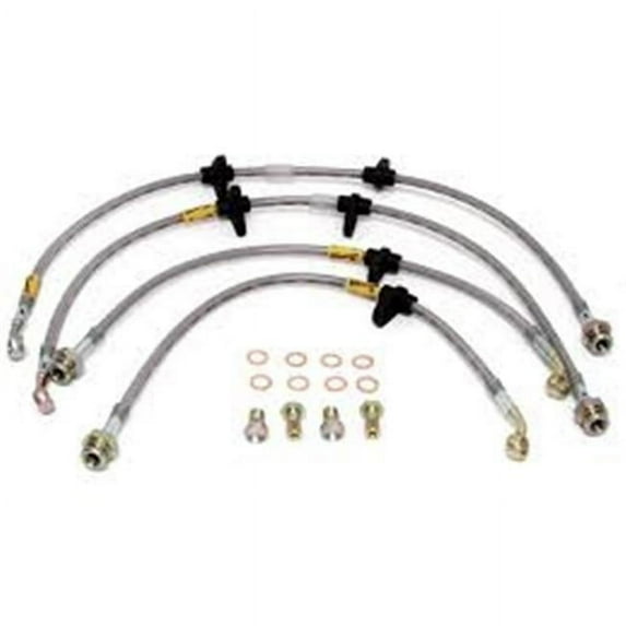 Goodridge Rear Disc without ABS Brake Lines for 1992-1995 Civic