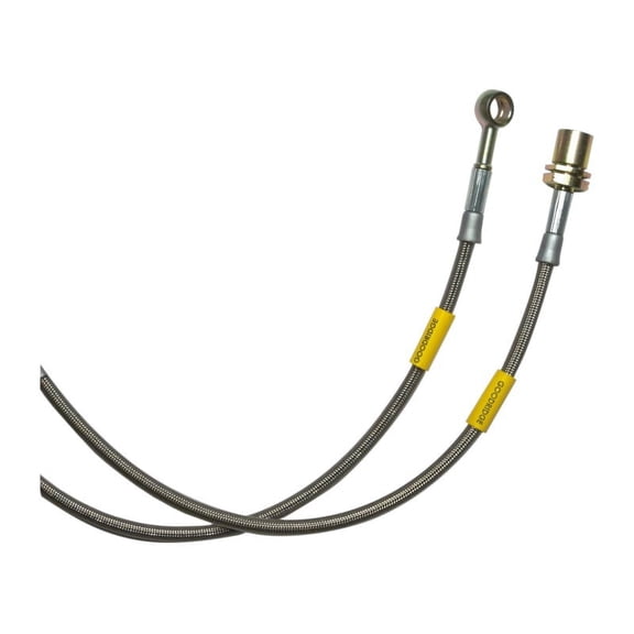 Goodridge USA 20115 G-STOP SS Braided Brake Line Kit Fits 11-15 CR-Z