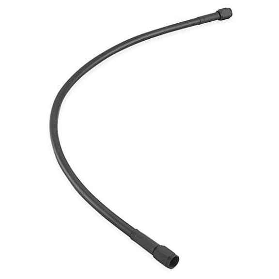 Goodridge Universal Black Brake Hose with Black Ends - 12in. 11312