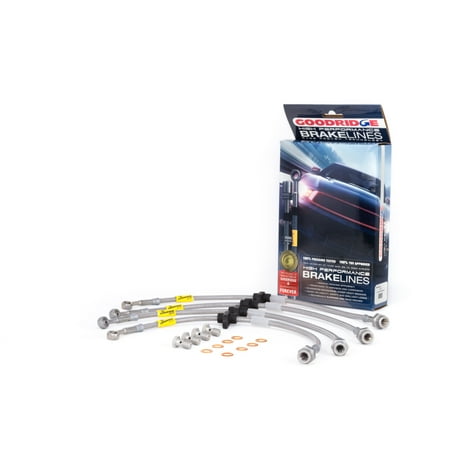 Goodridge Usa 20037 G Stop Ss Braided Brake Line Kit Fits 97 01 Prelude Fits select: 2001 HONDA PRELUDE SE, 1997-2000 HONDA PRELUDE