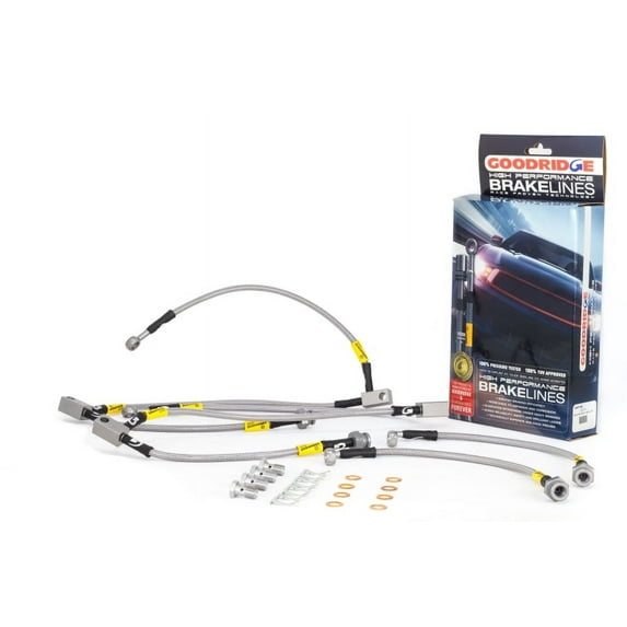 03+ 350z/G35 Brake Lines (incl. Brembro kits) Goodridge 22074