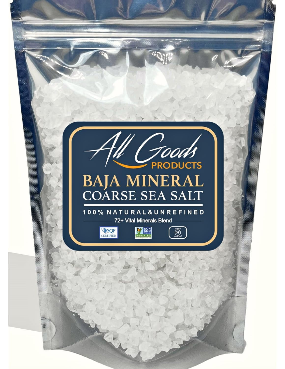 Goods Baja Mineral YPF5 Sea Salt 8oz, Natural Dishes Sodium