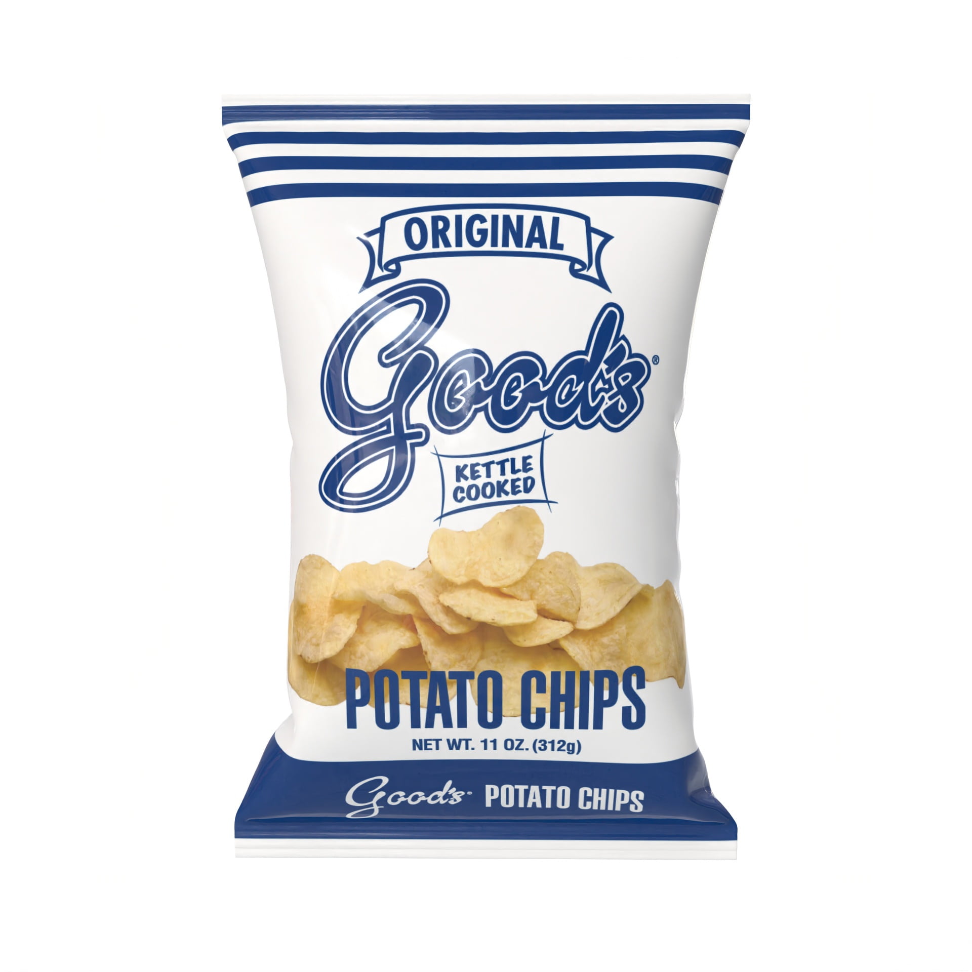 Goods Kettle Cooked Original Potato Chips, 11 Oz.