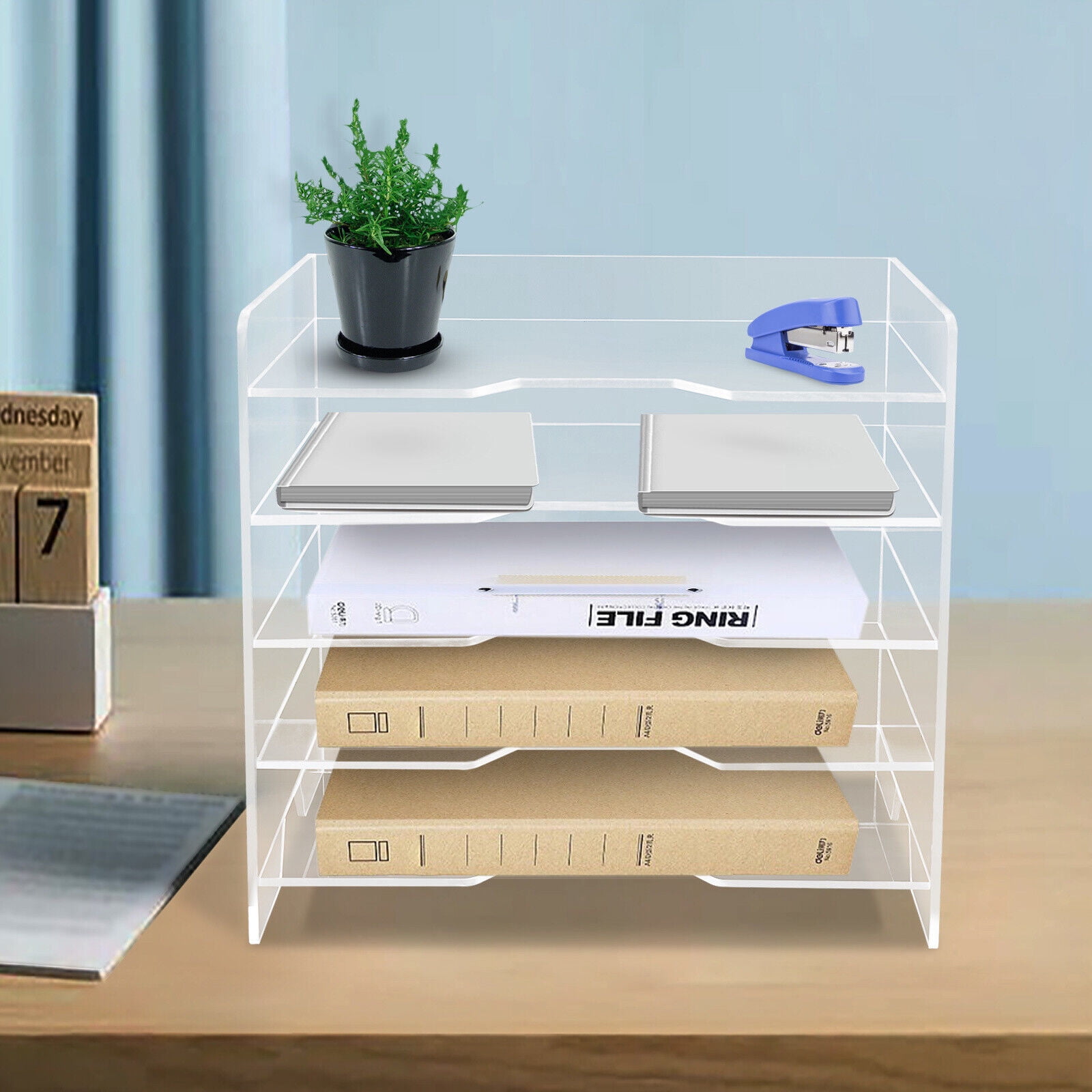 https://i5.walmartimages.com/seo/Goods-Organizer-Paper-Sorter-5-Tier-Shelves-Office-Desk-Clear-Acrylic-Layer-Files-Mail-Documents-Books-5Tier-Tray_aa869b91-8076-44f0-bd94-681b85f39b59.3cdc778df926d3ae0f8db25781c691c5.jpeg