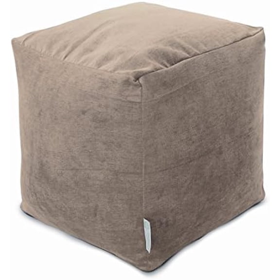 Goods Pearl Villa Indoor Bean Bag Ottoman Pouf Cube 17" L x 17" W x 17" H$$Furniture
