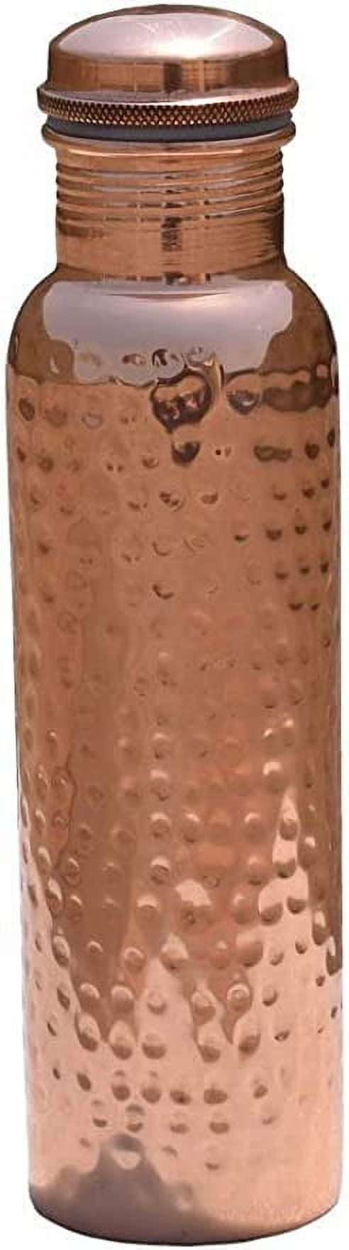 Pure Copper Hammered Water Jug With 2 Tumblers Set Copper Pitcher Hold Wate Pure Copper Hammered Water Capsule, 4 litre