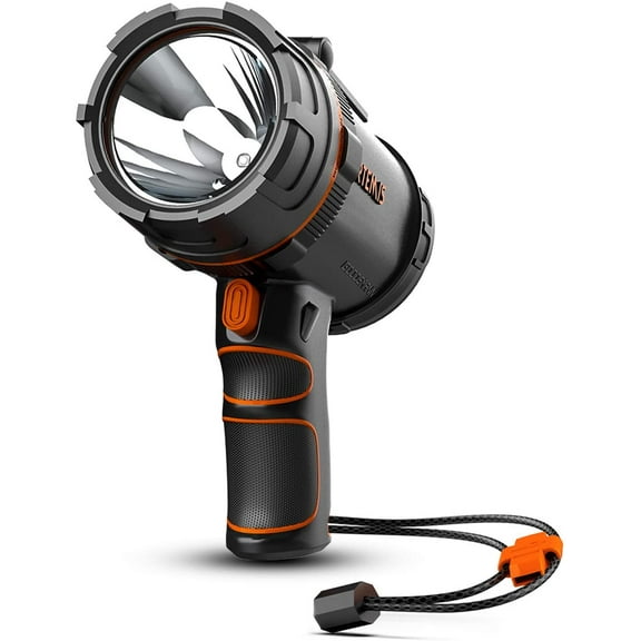 Goodsmann 2000 Lumen LED Rechargeable Spotlight Waterproof with Whistle for Work and Outdoor