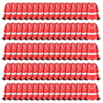 thumbnail image 1 of Northern Brothers 80 Pcs Lightweight Nylon Drawstring Reflective Backpacks, Red, Gym, Sports & Daily - Use, Ideal for Teens, 1 of 7