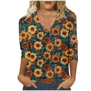 Yellow Floral Top