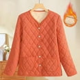thumbnail image 1 of Goodtrade8 Button Bomber Jacket Pocket Womens Jackets and Coats Long Sleeve Casual Plain Crew Neck Women's Tops, 1 of 3