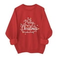 thumbnail image 1 of Goodtrade8 Christmas Womens Sweatshirts Merry Sweatshirts Printed Long Sleeve Crew Neck Christmas Gifts, 1 of 6
