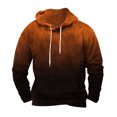 thumbnail image 1 of Goodtrade8 Gradient Oversized Sweatshirts for Men Athletic Hooded Drawstring Long Sleeve Pocket Mens Hoodies Lightweight, 1 of 5