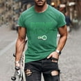 thumbnail image 1 of Goodtrade8 Green St.Patricks Day Shirts for Men Big and Tall Short Sleeve Printed Casual Crew Neck Shirts Tops, 1 of 4
