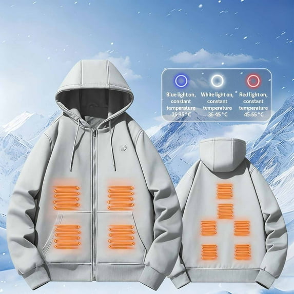 Goodtrade8 Jackets for Men Zipper Winter Outwear Big and Tall Solid Color Warm Pockets Long Sleeve Mens Coats