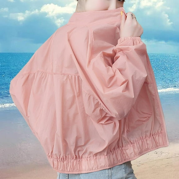 Goodtrade8 Jackets for Women Winter Plus Size Zip up Outerwear Pocket Long Sleeve Crew Neck Casual Solid Color Women Tops