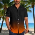 thumbnail image 1 of Goodtrade8 Mens Collared Shirts Summer Plain Button Fashion Crew Neck Outfits Short Sleeve Style T-Shirts for Men, 1 of 6