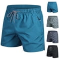 thumbnail image 1 of Goodtrade8 Mens Dry Fit Athletic Shorts Running Stretch Short Pants Workout Pockets Drawstring,Moisture Wicking Summer Shorts for Men Breathable,Size 27, 1 of 4