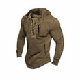 thumbnail image 1 of Goodtrade8 Mens Jackets Winter Jacket Zipper Hooded Sport Solid Color Long Sleeve with Pockets Coats for Men, 1 of 3