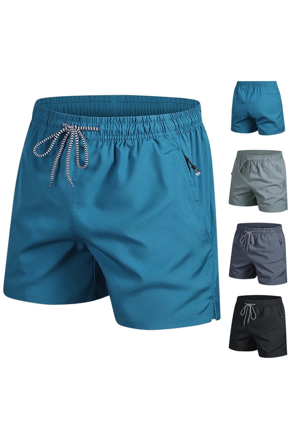 Mens Pockets Athletic Shorts Running Short Pants Lightweight Drawstring,Dry Fit Summer Workout Hombre Shorts for Men Elastic Waist,Size 27
