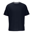thumbnail image 1 of Goodtrade8 Mens Short Sleeve Shirts Summer Solid Color Pullover Big and Tall Slim Fit Fashion T-Shirts for Men Outfits, 1 of 7