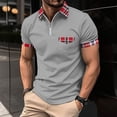 thumbnail image 1 of Goodtrade8 Mens Short Sleeve T-Shirts Summer Polo Pullover Plain Collared Fashion Outdoor Work Slim Fit Shirts for Men, 1 of 7