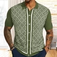thumbnail image 1 of Goodtrade8 Mens Summer T-Shirts Short Sleeve Collared Pullover Polo Plain Casual Outfits Work Shirts for Men, 1 of 9