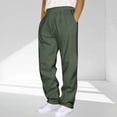 thumbnail image 1 of Goodtrade8 Open Bottom with Pockets Big and Tall Sweatpants for Men Baggy Athletic Activewear Joggers Gym Straight Leg Men's Pants, 1 of 5
