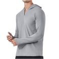thumbnail image 1 of Goodtrade8 Plain Oversized Sweatshirts for Men Hooded Lightweight Athletic Long Sleeve Mens Hoodies, 1 of 8