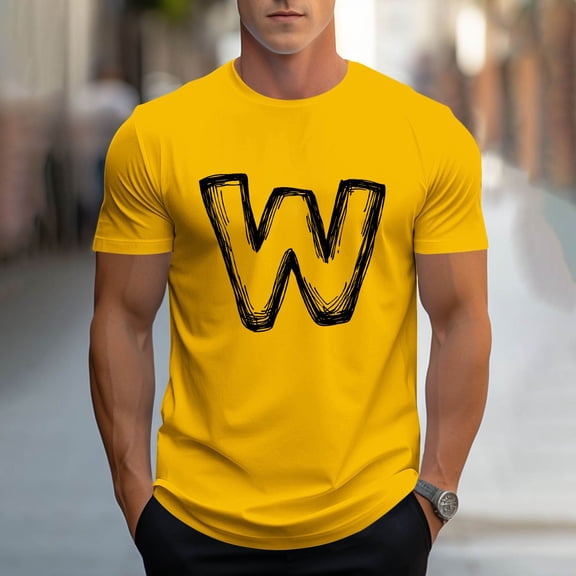 Goodtrade8 Summer Shirts for Men Short Sleeve Pullover Trendy Big and tall Stylish Print Stretch Mens T-Shirts Round Neck