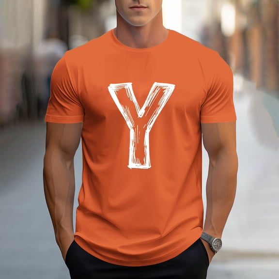 Goodtrade8 Summer Shirts for Men Trendy Pullover Short Sleeve Big and tall Pattern Stylish Stretch Mens T-Shirts Fitness