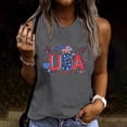 thumbnail image 1 of Goodtrade8 Summer Tank Tops for Women July 4th Red White and Blue Pullover American Flag Patriotic Casual Workout Lightweight Womens Shirts Sleeveless Shirts, 1 of 5
