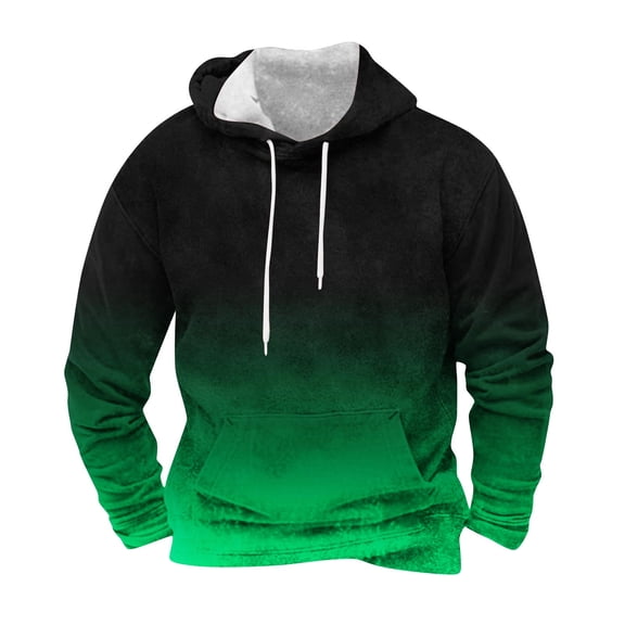 Goodtrade8 Sweatshirts for Men Tie Dye Athletic Hooded Pocket Drawstring Long Sleeve Mens Sweatshirts and Hoodies