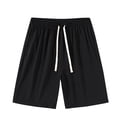 thumbnail image 1 of Goodtrade8 Workout Men's Shorts Athletic Big and Tall Drawstring Plain Gym with Pocket Casual Men's Shorts, 1 of 5