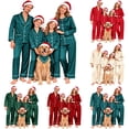 thumbnail image 1 of Goodw7 Christmas Pet Bandana Scarf, Satin Drool Bib for Dogs and Cats with Soft Smooth Texture, Holiday Accessory for Holiday Cards and Family Gatherings, 1 of 7
