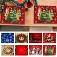 thumbnail image 1 of Goodw7 Christmas Table Placemats, Linen Winter Holiday Mats with Festive Graphic Designs, Heat Resistant Durable Table Protectors for Home Restaurant Cafe Decor, 1 of 4
