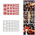 thumbnail image 1 of Goodw7 Christmas Window Clings Snowflake Static Decals, Festive Holiday Glass Stickers for Home Decor, Reusable Xmas Wall Decoration for Smooth Surfaces, 1 of 8