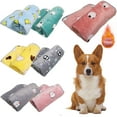 thumbnail image 1 of Goodw7 Warm Pet Blanket Flannel Throw, Soft Lovely Print Comforter Mat, Lightweight Durable Cover for Cat Dog Bed Couch Outdoor, 1 of 8