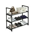 thumbnail image 1 of Goodwill 3-Tier Stackable Shoes Rack Storage Shelf, Metal Shoe Organizer for Entryway Bedroom, 1 of 6