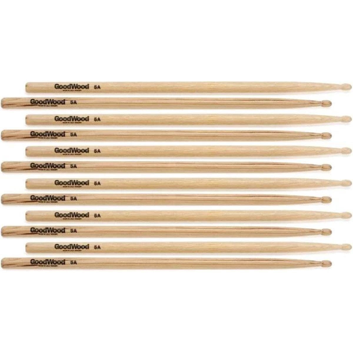 Vater Goodwood 5A Wood Tip 6-Pack Drumsticks