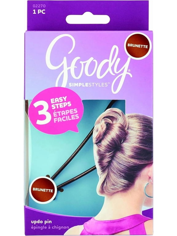 02270 Simple Styles Modern UPDO, 3 Easy Styles, Brunette