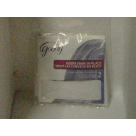 Goody 2 Sheer Secret Hair Net, Nylon with Vanishing Spandex Edge, Dark Brown.