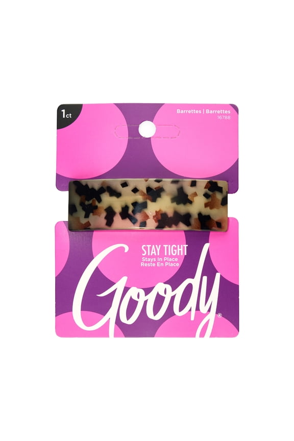 SlideProof Grip Tort Barrette for All-Day Comfort, No-Damage Hair Accessory, 1 Count