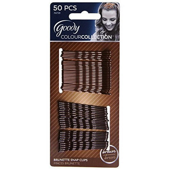 Goody Bobby Pins, Brunette - 50/Cart