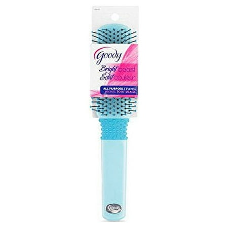 Goody Bright Boost All Purpose Styling Easy Hold Grip Brush Colors May Vary 1.0 CT