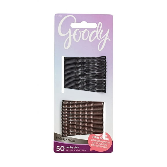 Goody Colour Collection Metallic Finish Bobby Pin, Black