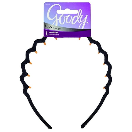 Goody Colour Collection Ribbon Wrapped Headband Black 1 Count