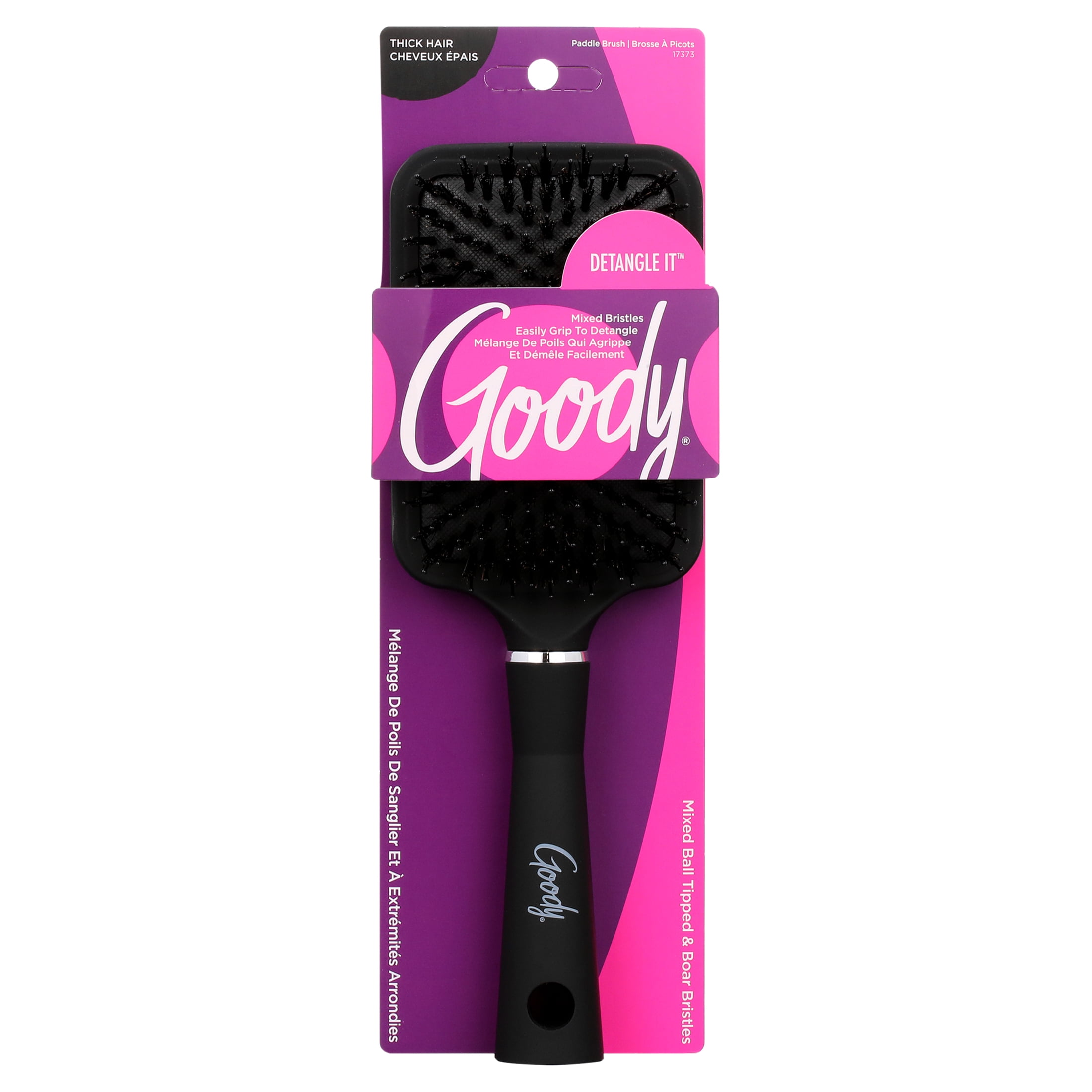 Goody Custom Style Paddle Brush for Thick Hair, 1 count