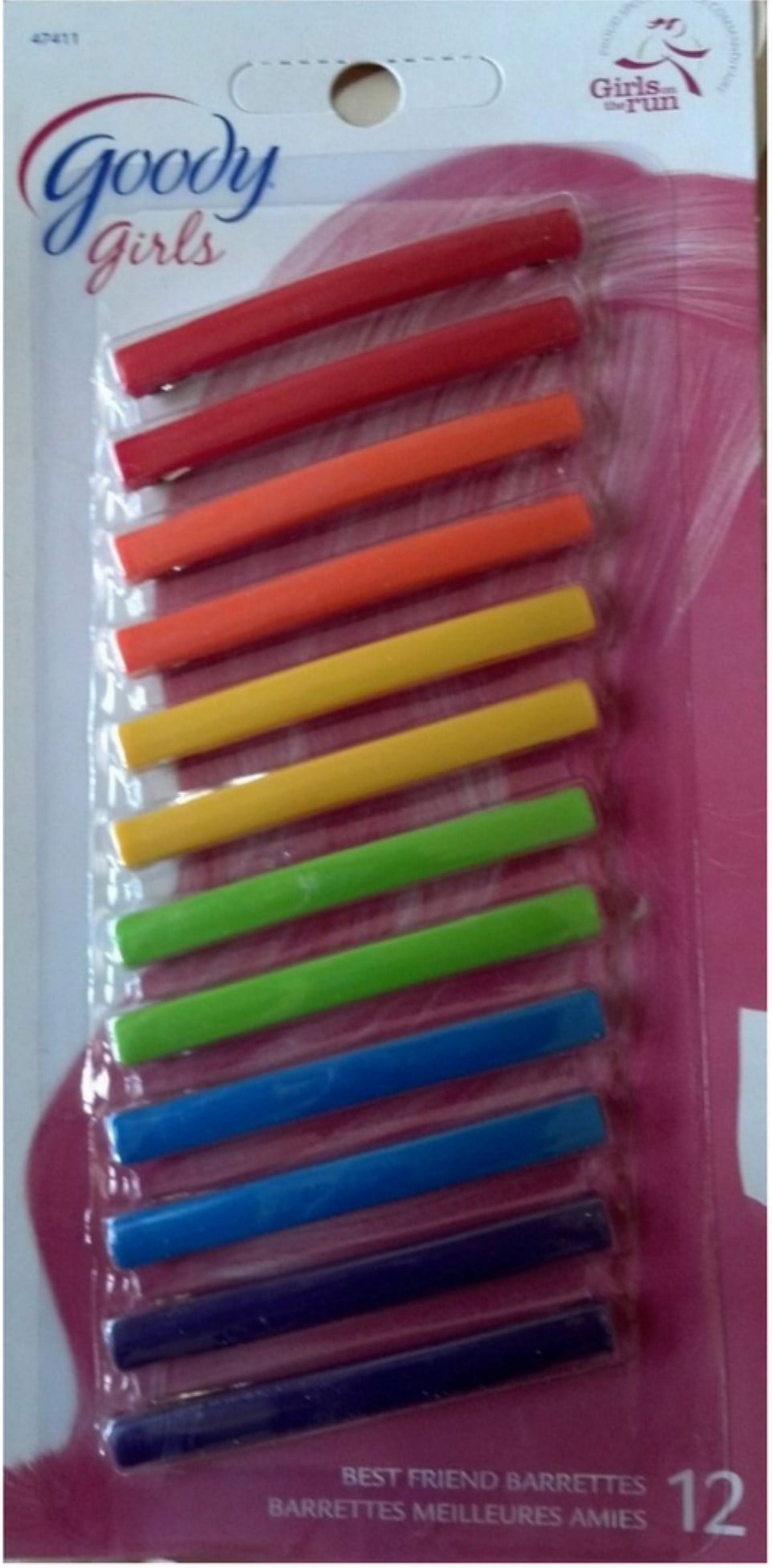 Goody Girls Classic Staytight Barrettes (Color May Vary) [12 Count