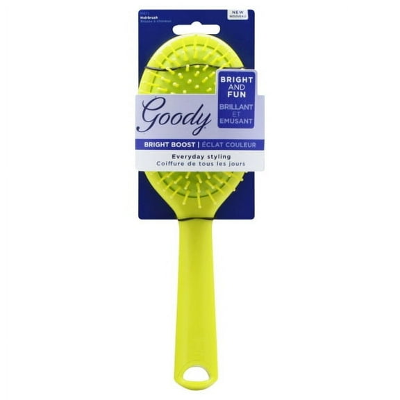 Goody Hair Brush Bright Boost Oval, Asst Colors, 1 Ea