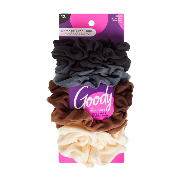 Goody Cotton Hair Scrunchies, Gentle All Day-Comfort  display picture 3